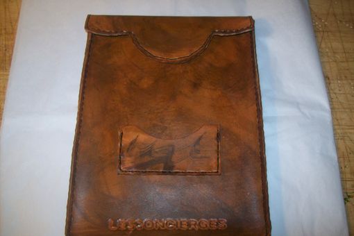 Custom Made Leather Ipad Sleeve