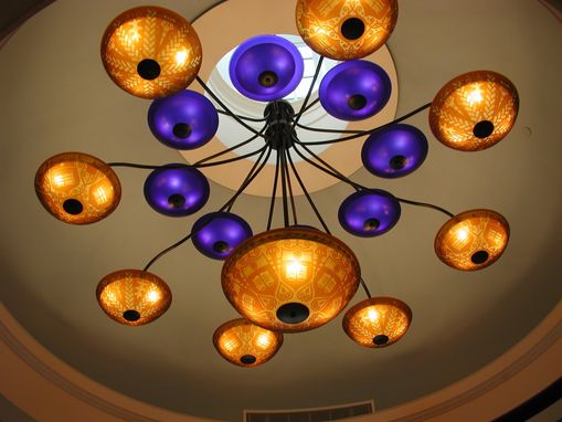 Custom Made Roselle Center For The Arts Chandeliers