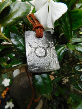 Custom Made Hand Forged Zodiac Necklace, Pendant, Keychain, Charms