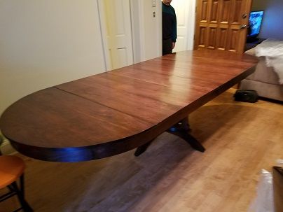 Custom Made 10 Ft. Solid Cherry Extension Table