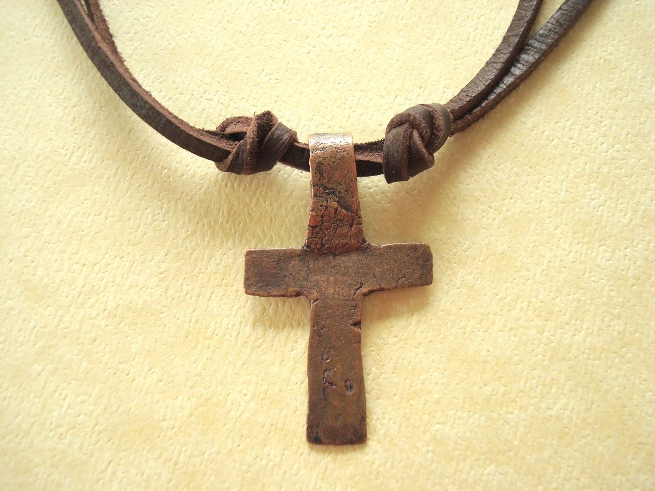 Buy a Hand Crafted The Old Rugged Cross Necklace, made to order from ...