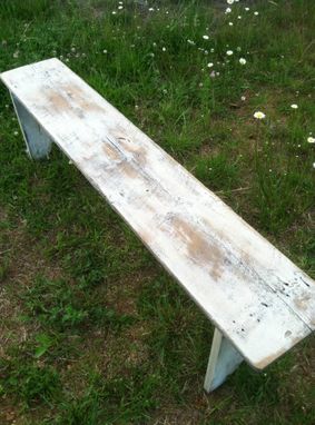 Custom Made Distressed Bench
