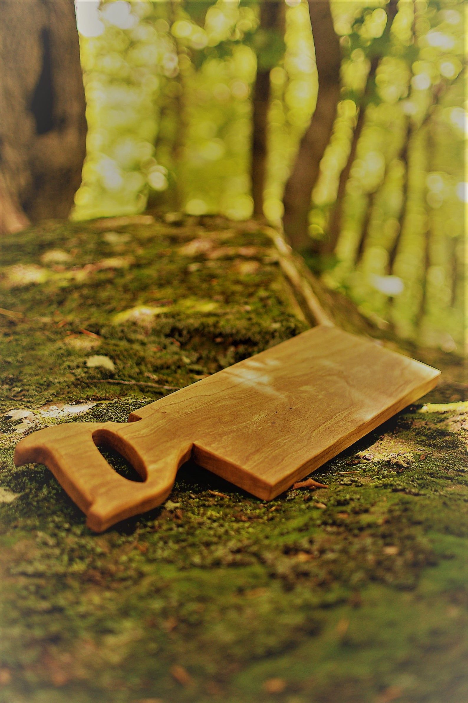Buy Hand Crafted Handsaw Shaped Cherry Cutting Board Made To Order From Ea Woodworking 