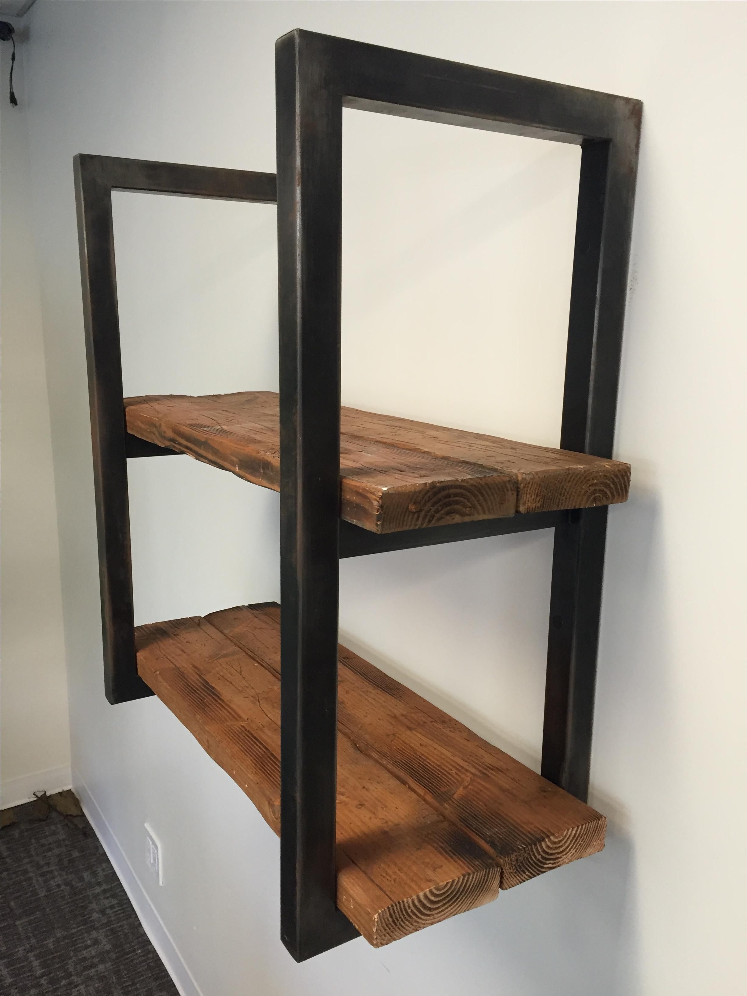 Buy Custom 23 Reclaimed Wood Shelves, made to order from Reception