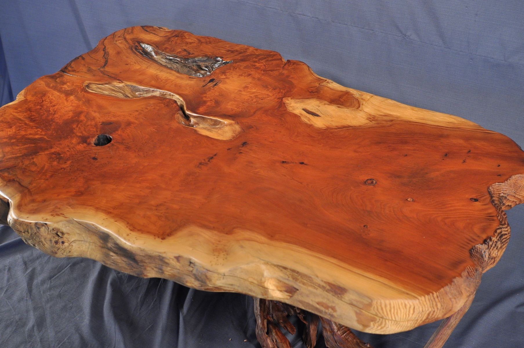 Custom Redwood Burl Coffee Table by Driftwood Decor | CustomMade.com