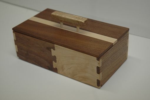 Custom Made Fancy Jointed Walnut Box