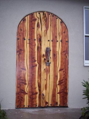 Custom Made Custom Cedar Door