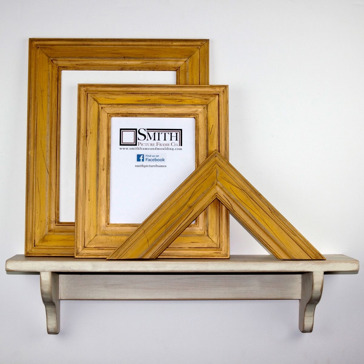 Hand crafted vintage chic picture frames custom sizes and custom colors by smith picture 