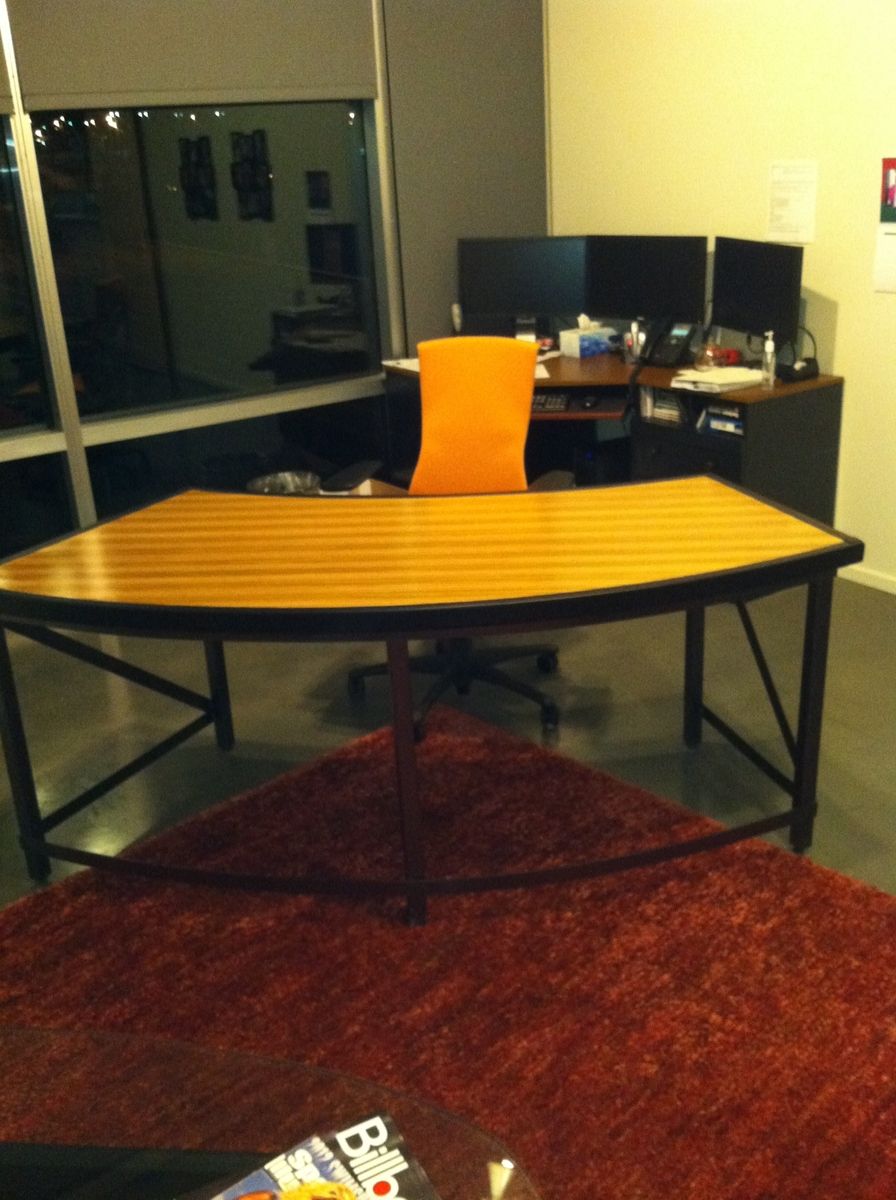 Hand Made Custom Office Desk Set by Michael Demay Company