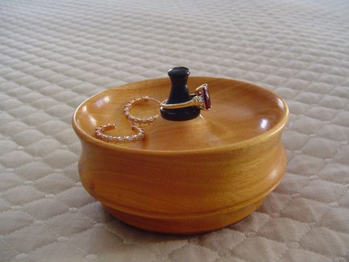 Custom Made Ring And Jewelry Bowl Hand Crafted From Osage Orange