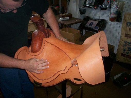 Custom Made Roping Saddle