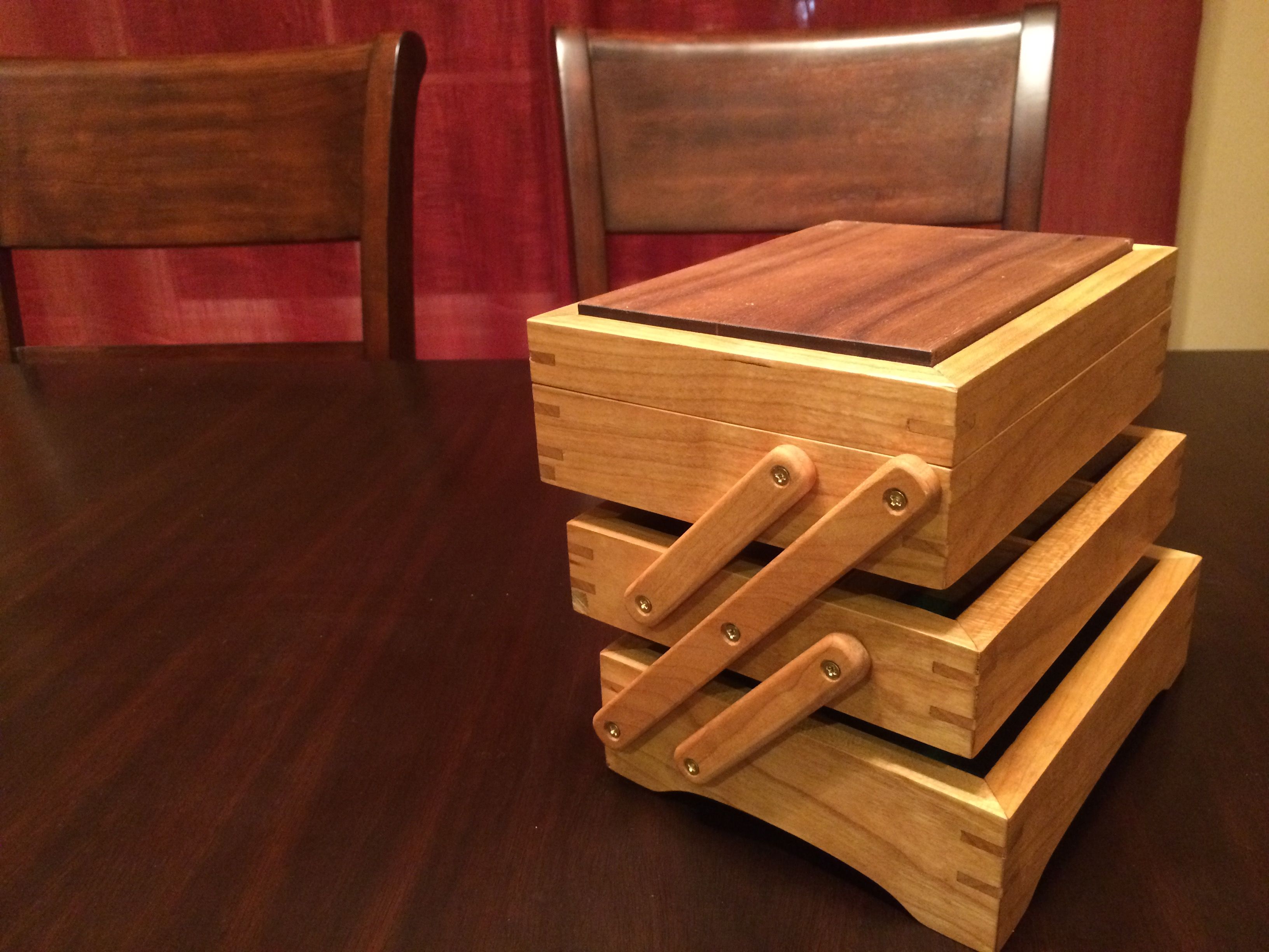 Custom Made FoldOut Jewelry Box by inhim studio