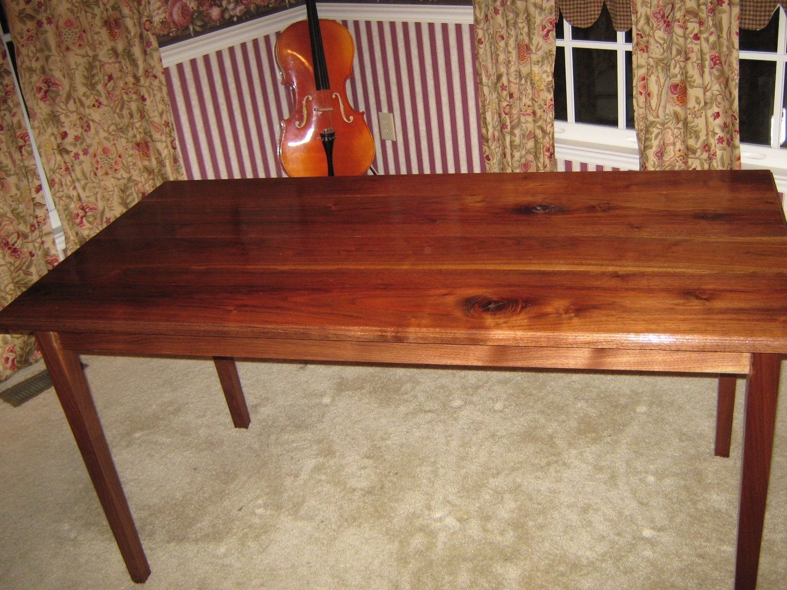 Handmade Dining Room Table by Shaker Reflections