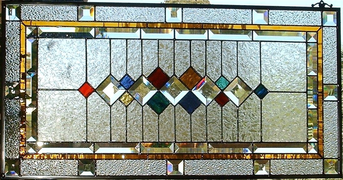 Custom Made Traditional Stained Glass Windowpanel By Glassmagic