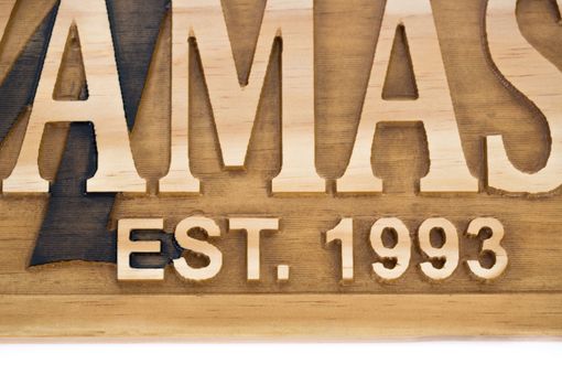 Custom Made Family Established Sign Wood Signs Last Name Sign Wood Wall Art Custom Wood Sign Name Plaque