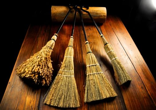 Custom Made Wrought Iron Hearth Broom
