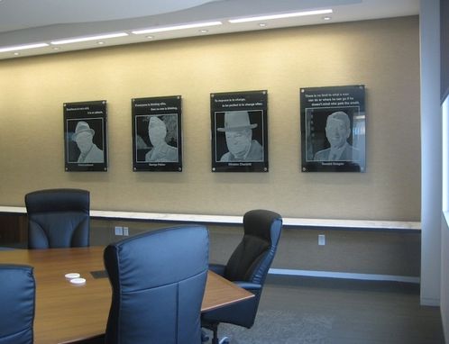 Custom Made Hero Wall, Conference Room