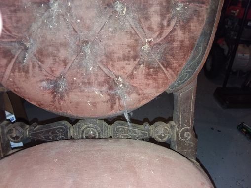 Custom Made 19th Century Matching Chairs Restored!