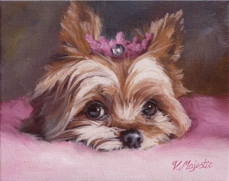 Custom Animal & Pet Oil Paintings by Viktoria Majestic Fine Art