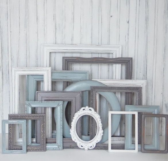 Buy Hand Made Custom Set Of Ten Picture Frames, made to order from The