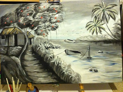 Custom Made Paradise Painting