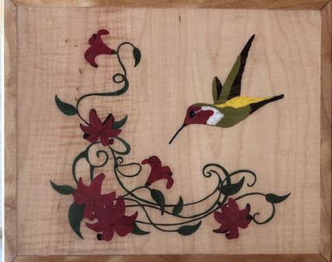 Custom Made Hummingbird Jewelry Or Keepsake Box