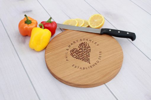 Custom Made Personalized Cutting Board, Engraved Cutting Board, Custom Wedding Gift – Cbr-Wo-Philmarystanley