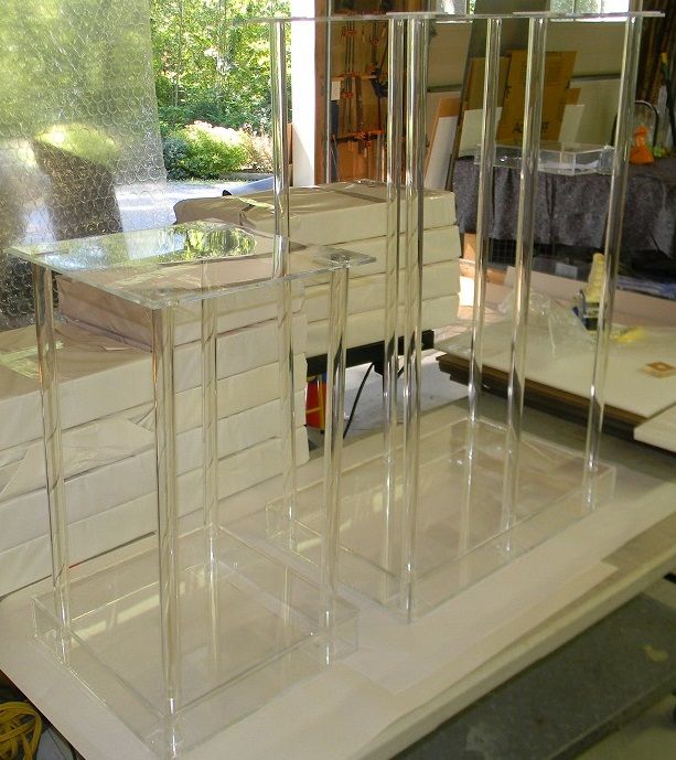 Buy Hand Made Acrylic Table Stand / Centerpiece Hand Crafted, Custom