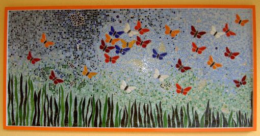 Custom Made Wall Decor Butterfly Mosaic I