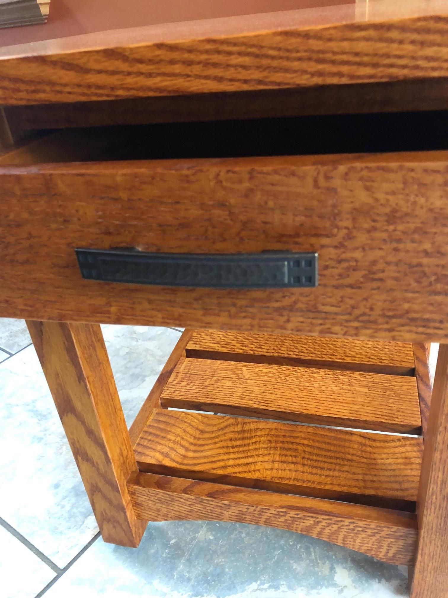 Buy Hand Crafted Mission Style Arts And Crafts End Table/Night Stand