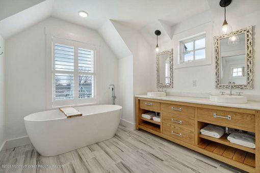 Custom Made Custom White Oak Vanity