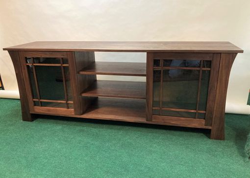 Custom Made Walnut Media Center