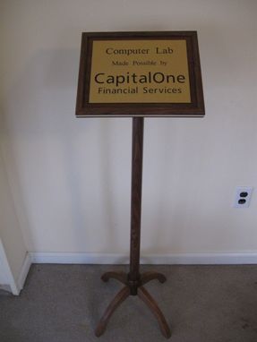 Custom Made Display Stand
