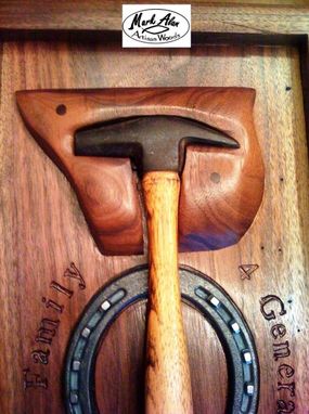 Custom Made Artisan Displays For Antique Tools, Pipes, Duck Calls, Golf Balls ...