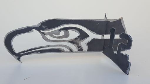 Custom Made Standing Seahawks Emblem