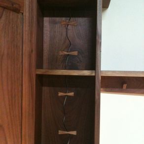 Hand Crafted Black Walnut Credenza by Jeremy Belanger Woodworking ...