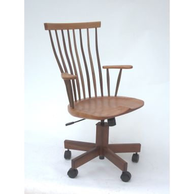 Custom Made Contemporary Windsor Office Chair