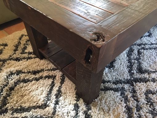 Custom Made Rustic Reclaimed Farmhouse Coffee Table