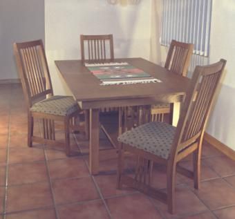 Custom Made Mission Dining Set