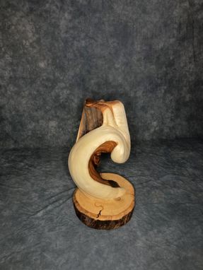 Custom Made Twisted Juniper Taxidermy Pedestal