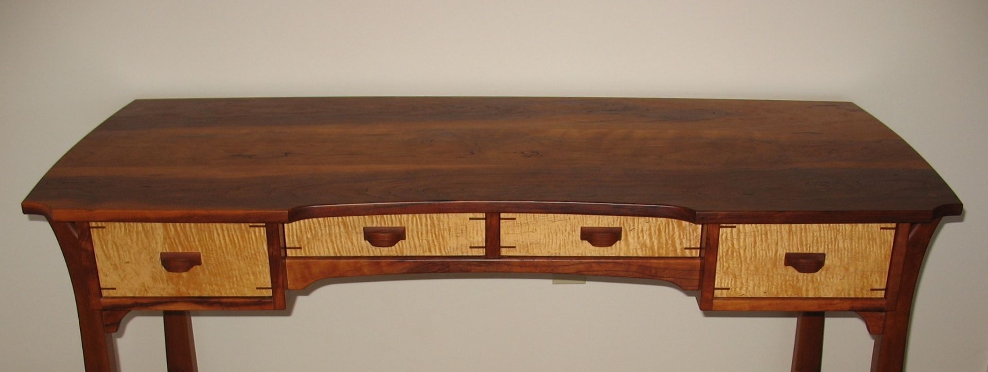 Handmade Writing Desk by Mike Bartell / Woodcraftsman