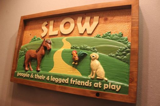 Custom Made Farm Signs | Horse Signs | Animal Signs | Wildlife Signs | Street Signs | Slow Down Signs