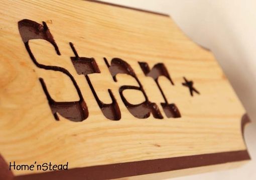 Custom Made Engraved Wood Stall/Name Plaque For Pet, Dog, Horse