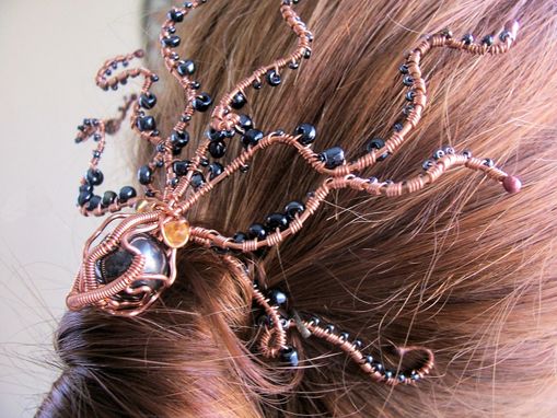 Custom Made Squid/Octopus Copper Hair Piece
