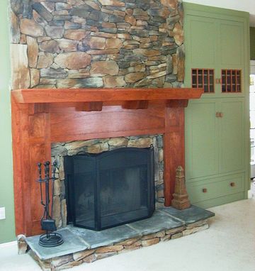 Custom Made Arts & Crafts Mantel