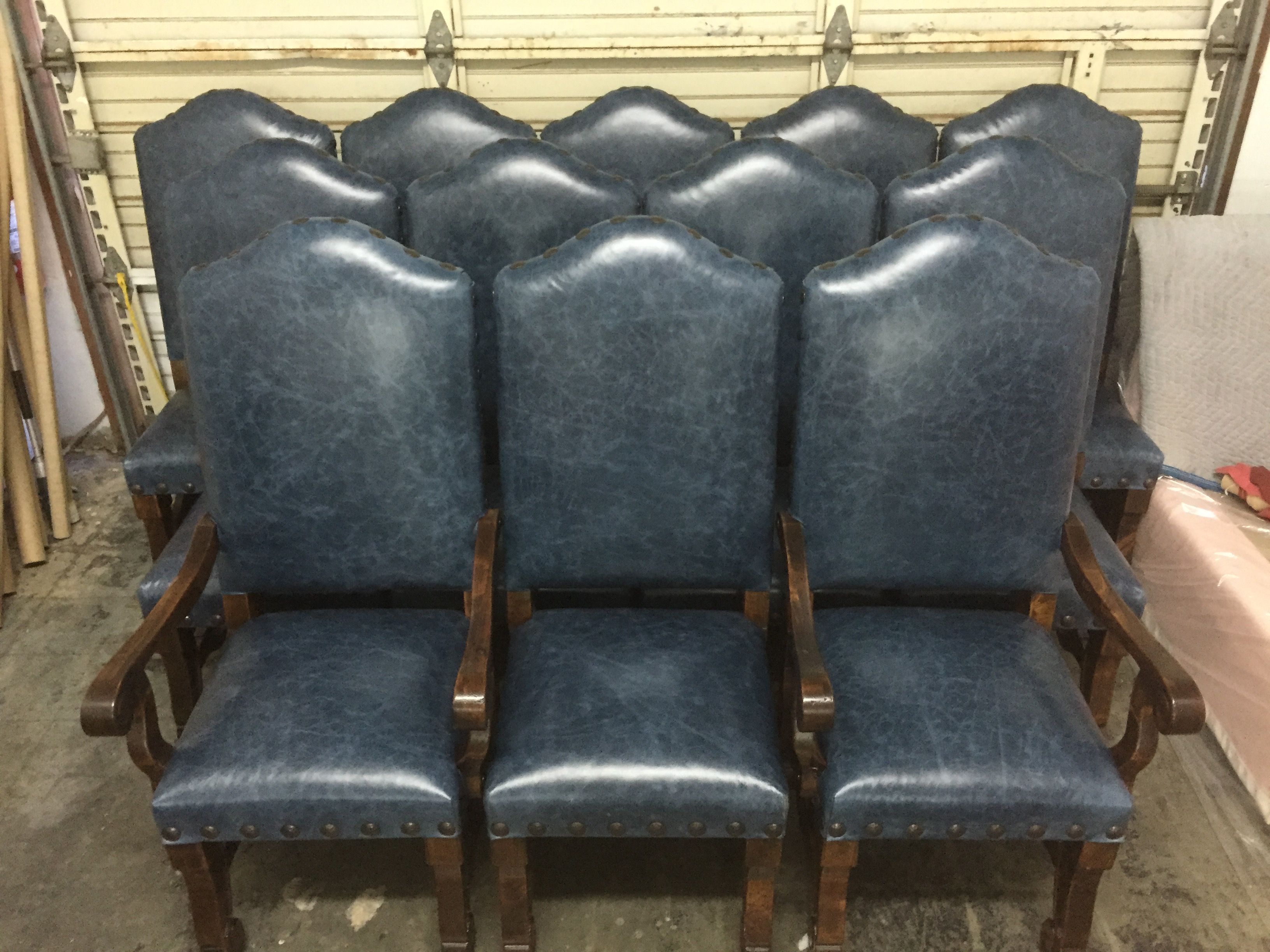 Hand Made Custom Dining Chairs By Weck, Custom Dining Chairs Upholstered