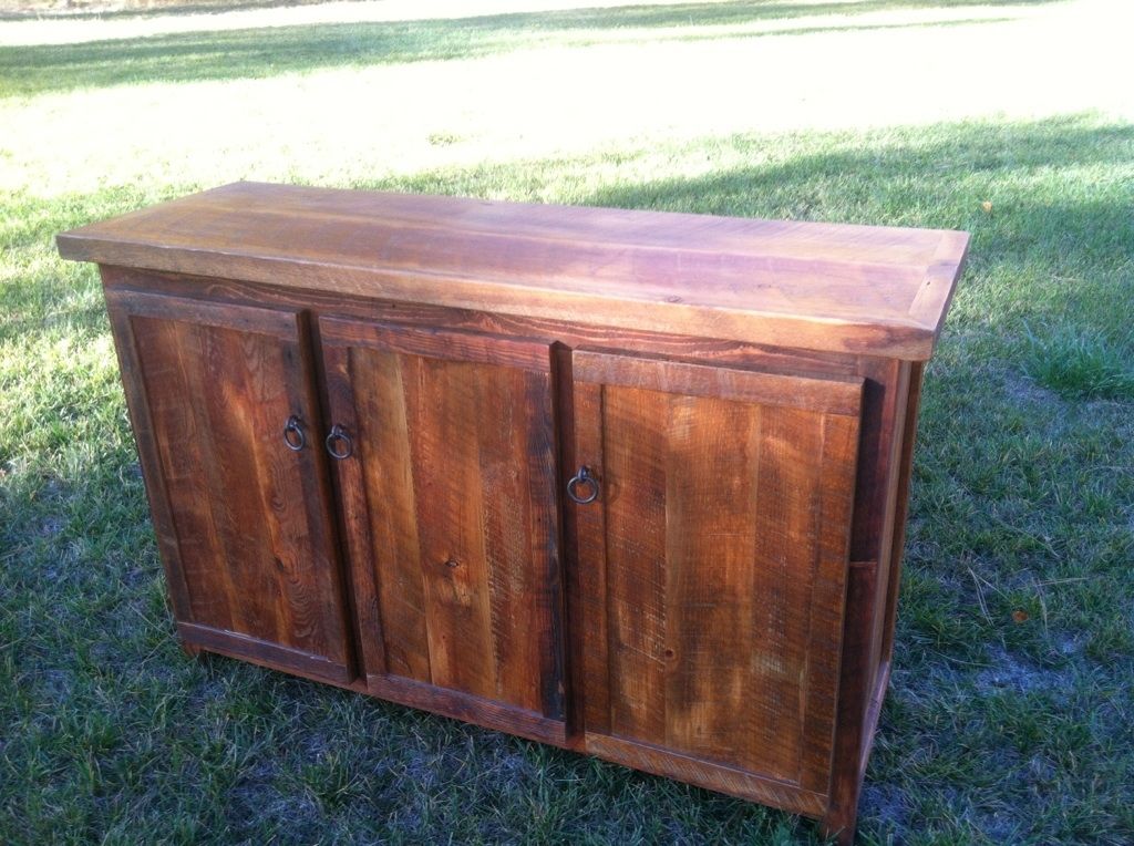 Handmade Barnwood Credenza by Son Ranch Furnishings