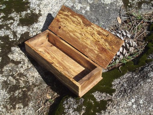 Custom Made Spalted Oak Jewelry/Trinket Box