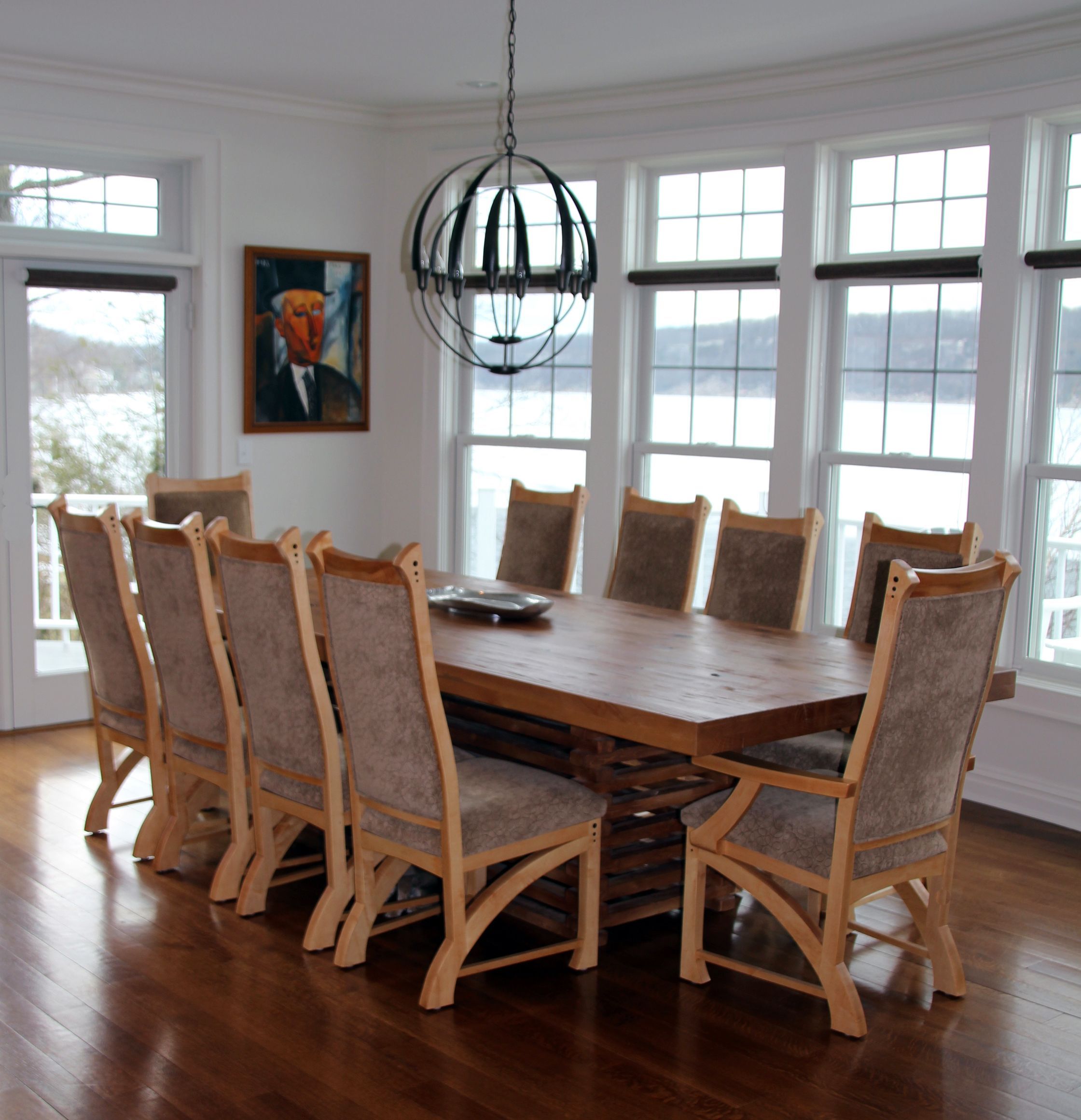 Handmade Chester Dining Chairs by Bearkat Wood