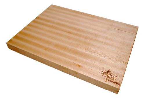 Custom Made Solid Maple Edge Grain Personalized Cutting Board